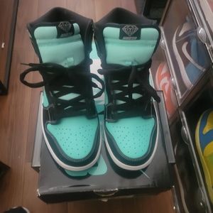 Diamond Supply Size 11 Nike High Dunks